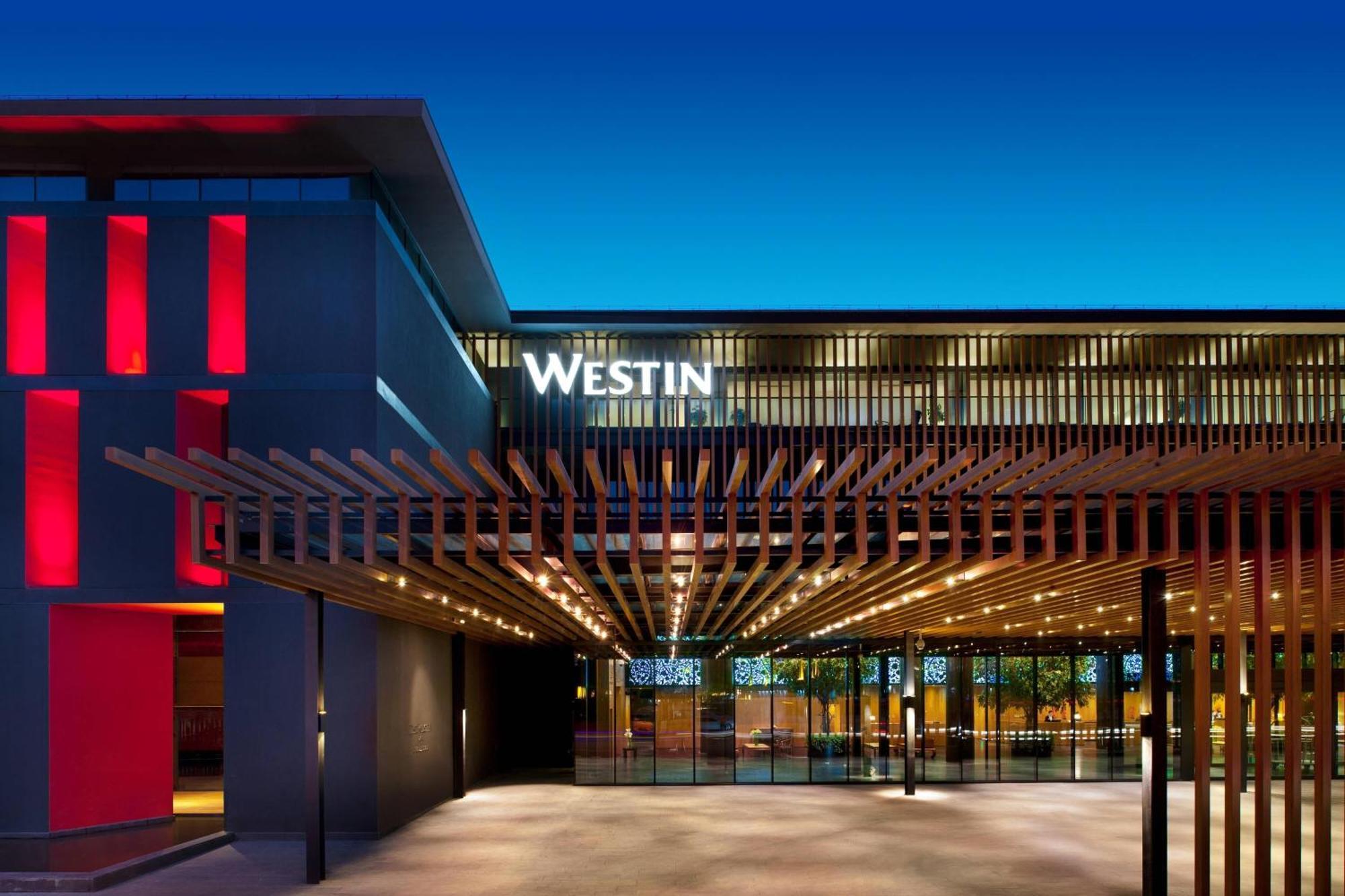 Отель The Westin Xi'An Сиань Экстерьер фото