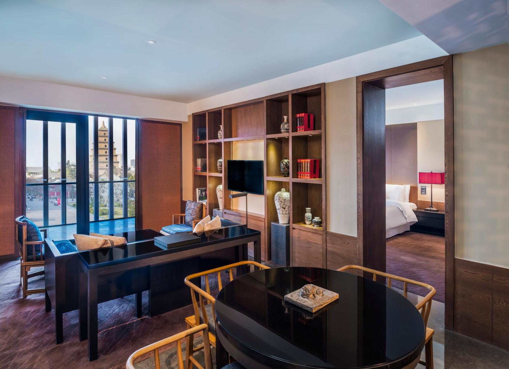 Отель The Westin Xi'An Сиань Экстерьер фото
