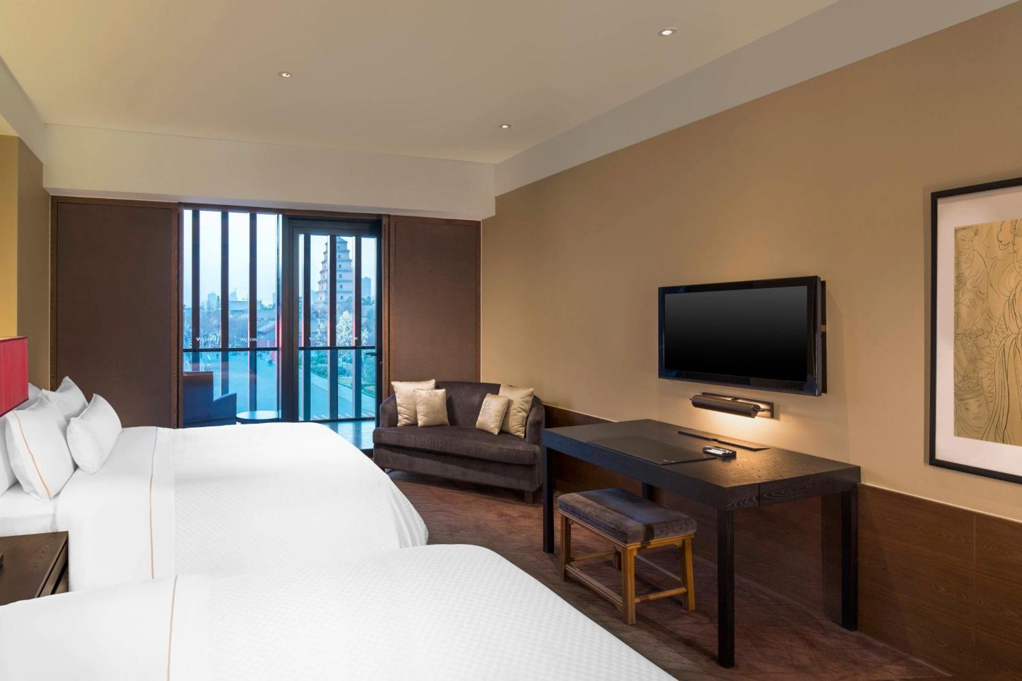 Отель The Westin Xi'An Сиань Экстерьер фото