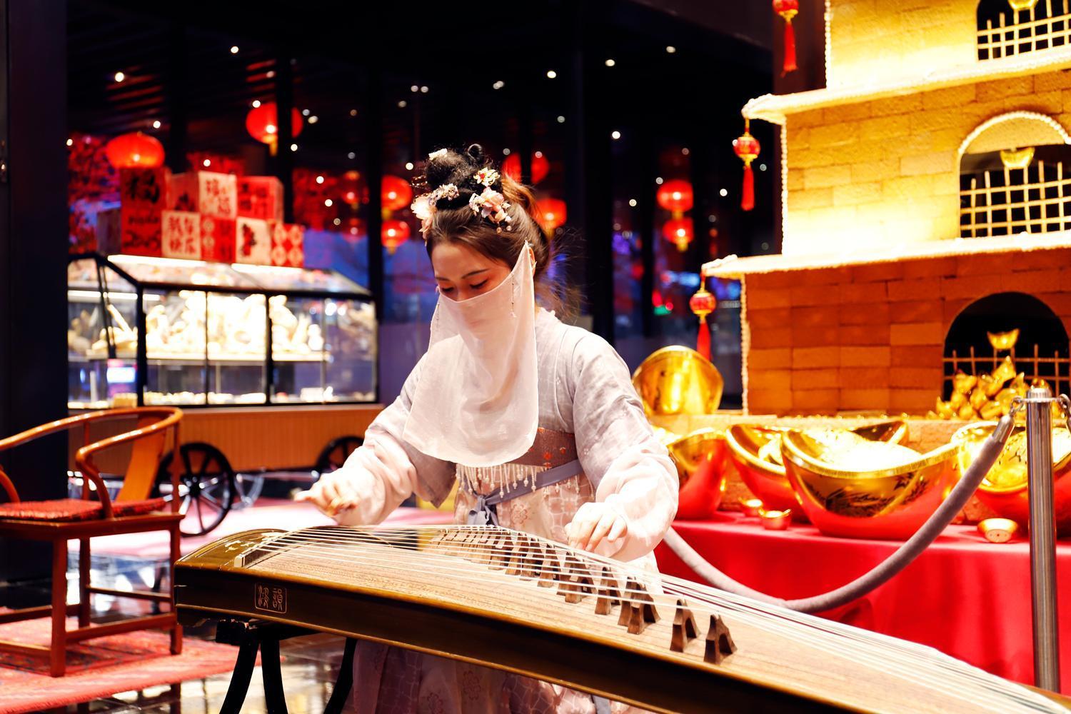 Отель The Westin Xi'An Сиань Экстерьер фото