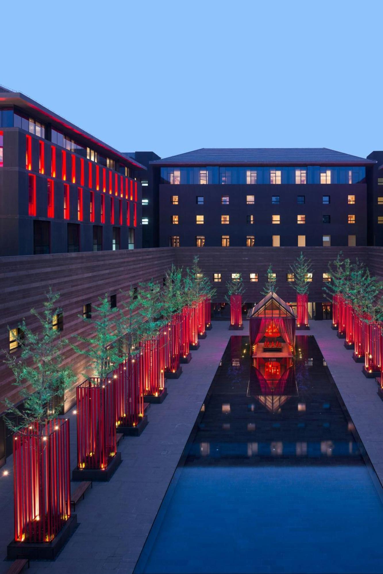 Отель The Westin Xi'An Сиань Экстерьер фото