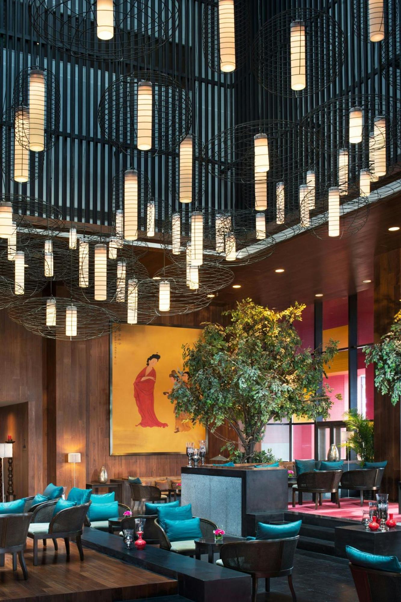 Отель The Westin Xi'An Сиань Экстерьер фото